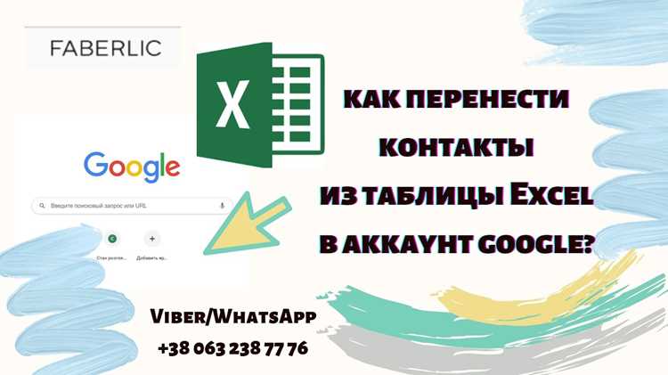 Настройка формата экспорта