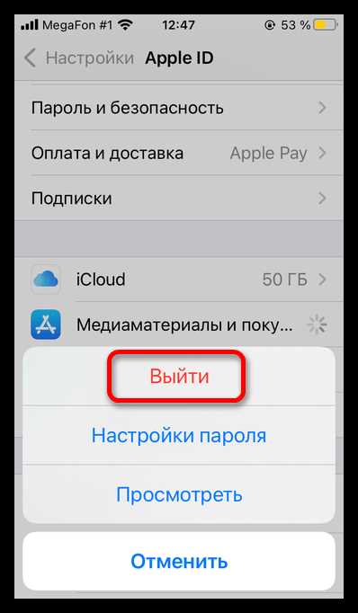 Как выйти из apple id на macbook Как выйти из apple id на macbook