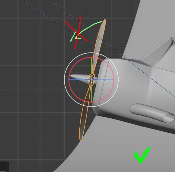 Как выровнять объекты относительно друг друга в blender