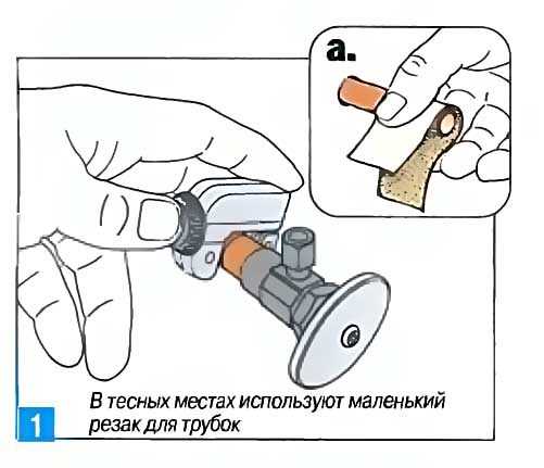 Отключение подачи жидкости или газа