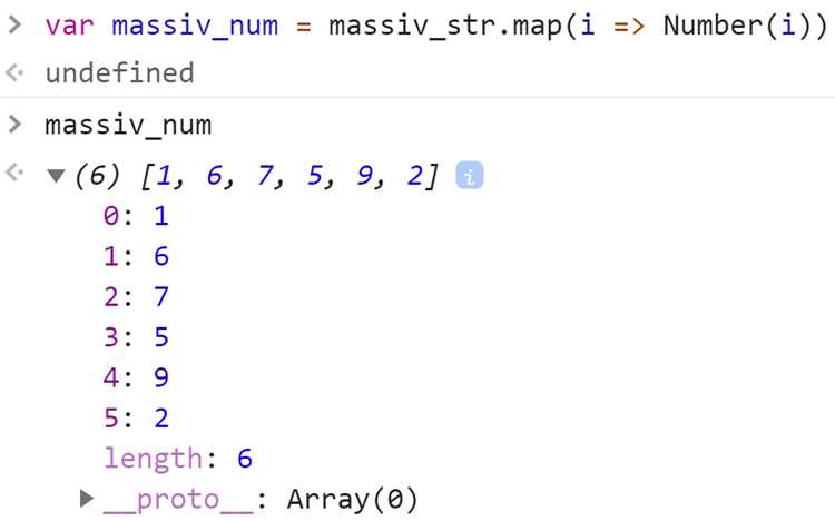Для отображения массива в HTML без запятых элементы нельзя вставлять напрямую в текстовый узел. Прямое присвоение через undefinedinnerHTML</strong> или <strong>textContent</strong> вызовет автоматическое преобразование массива в строку через <em>toString()</em>, добавляя запятые.»></p>
<p>Один из способов – использовать метод <strong>join</strong> с пустой строкой или другим разделителем перед вставкой в элемент:</p>
<ul>
<li>массив <em>[«A», «B», «C»]</em> через <em>element.textContent = array.join(«»)</em> превратится в <em>«ABC»</em>;</li>
<li>для пробелов между элементами можно использовать <em>join(» «)</em>.</li>
</ul>
<p>Другой подход – перебор элементов массива через <strong>for</strong> или <strong>forEach</strong>, создавая для каждого отдельный узел, например <em>span</em> или <em>div</em>, и добавляя их в контейнер. Такой способ позволяет вставлять дополнительные атрибуты или классы без влияния на соседние элементы.</p>
<p>Важно учитывать, что при формировании HTML вручную нужно избегать конкатенации массива с разметкой, иначе метод <em>toString()</em> снова добавит запятые.</p>
<p>Простейший способ – использовать <strong>join</strong> с пустой строкой или нужным разделителем:</p>
<ul>
<li>массив <em>[1, 2, 3]</em> через <em>console.log(array.join(«»))</em> выдаст <em>123</em>;</li>
<li>с пробелами между элементами – <em>array.join(» «)</em>;</li>
<li>с переводами строк – <em>array.join(«\n»)</em>.</li>
</ul>
<p>Другой подход – перебор элементов через <strong>forEach</strong>:</p>
<ul>
<li>позволяет добавлять префиксы, суффиксы или форматирование для каждого значения;</li>
<li>подходит для массивов с разными типами данных, где нужно контролировать преобразование к строке.</li>
</ul>
<p>Другой распространённый промах – использование <strong>join</strong> с неверным разделителем. Например, <em>array.join()</em> без аргумента создаёт строку с запятыми, а не без них.</p>
<p>Ошибка возникает при попытке комбинировать массив с HTML-разметкой через конкатенацию. В этом случае <em>toString()</em> снова вставляет запятые, ломая структуру разметки.</p>
<p>Чтобы избежать ошибок:</p>
<ul>
<li>использовать <strong>join(«»)</strong> или с нужным разделителем;</li>
<li>для объектов применять <strong>map</strong> для преобразования в строку перед объединением;</li>
<li>проверять элементы на <em>null</em>, <em>undefined</em> или другие типы, которые могут повлиять на результат.</li>
</ul>
<h2>Вопрос-ответ:</h2>
<h4>Почему при выводе массива через console.log появляются запятые?</h4>
<p>При выводе массива напрямую JavaScript вызывает метод <em>toString()</em>, который соединяет все элементы через запятую. Это стандартное поведение языка. Чтобы убрать запятые, массив нужно преобразовать в строку вручную, например с помощью <strong>join(«»)</strong> или перебора элементов через цикл.</p>
<h4>Как использовать метод join для вывода массива без разделителей?</h4>
<p>Метод <strong>join</strong> объединяет элементы массива в строку. Если передать пустую строку в качестве аргумента, элементы соединятся без символов между ними. Пример: <em>array.join(«»)</em> превратит массив <em>[«a», «b», «c»]</em> в строку <em>«abc»</em>. Можно использовать любой другой символ или пробел для кастомного разделителя.</p>
<h4>В каких случаях удобнее использовать цикл for вместо join?</h4>
<p>Цикл <strong>for</strong> подходит, когда необходимо обрабатывать элементы индивидуально перед выводом, добавлять префиксы, суффиксы, переносы строк или HTML-теги. Это позволяет контролировать формат вывода для каждого элемента, что невозможно при прямом использовании <strong>join</strong>.</p>
<h4>Можно ли выводить массив в HTML без запятых и как это сделать?</h4>
<p>Да, для этого элементы массива нельзя вставлять напрямую в текстовый узел, так как вызов <em>toString()</em> добавит запятые. Решения: использовать <strong>join(«»)</strong> для формирования строки или перебрать массив через <strong>forEach</strong>, создавая отдельные элементы DOM для каждого значения. Оба способа обеспечивают вывод без лишних символов.</p>
<h4>Какие ошибки чаще всего возникают при выводе массива без запятых?</h4>
<p>Типичные ошибки: прямой вывод массива через alert, console.log или document.write без преобразования, использование join без аргумента, конкатенация массива с HTML-разметкой, непроверенные элементы <em>null</em> и <em>undefined</em>, смешанные типы данных. Все это может привести к появлению запятых или пустых строк. Чтобы избежать проблем, рекомендуется использовать join с нужным разделителем или перебор массива по элементам.</p>
<h4>Почему массив при выводе через alert или console.log отображается с запятыми?</h4>
<p>При выводе массива напрямую JavaScript вызывает метод <em>toString()</em>, который объединяет элементы массива через запятую. Это стандартное поведение языка. Чтобы убрать запятые, массив нужно предварительно преобразовать в строку с помощью <strong>join(«»)</strong> или перебрать элементы циклом и выводить их отдельно.</p>
<h4>Как правильно объединять элементы массива в одну строку без запятых?</h4>
<p>Для объединения элементов без разделителей используется метод <strong>join</strong> с пустой строкой: <em>array.join(«»)</em>. Если требуется дополнительное форматирование, можно использовать <strong>map</strong> для изменения каждого элемента перед объединением. Также возможен построчный вывод через <strong>forEach</strong>, где каждый элемент добавляется в строку или выводится отдельно, что исключает появление запятых.</p>
							</div>
						</article>

						<div class=