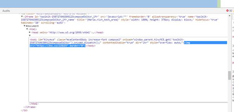 Добавление изображений и ссылок через HTML в Gmail