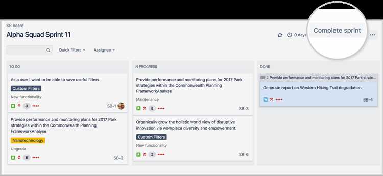 Закрытие спринта в Jira: пошаговая инструкция