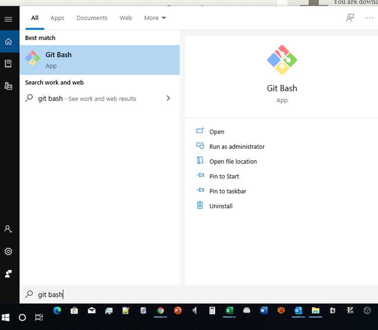 Запуск Git Bash в папке репозитория из Visual Studio Code