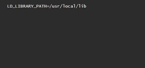 Ld library path что это Ld library path что это