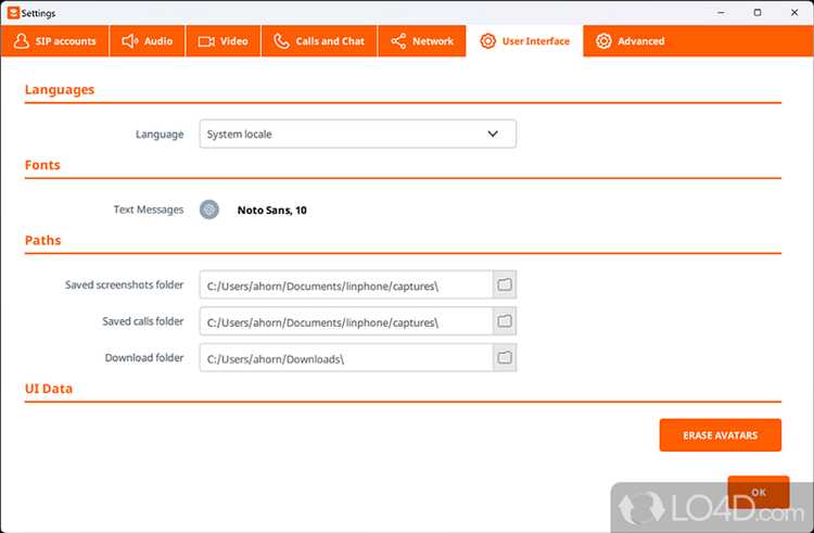 Безопасность соединений и шифрование данных в Linphone