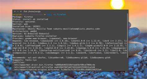 Использование apt-mark для фиксации выбранных версий