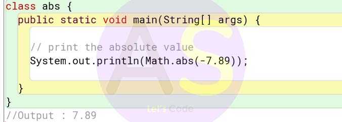 Math.abs в вычислениях разницы между числами и координатами
