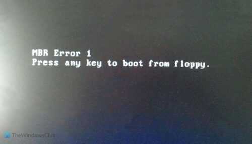 Типичные причины появления Mbr error 2 на жестком диске