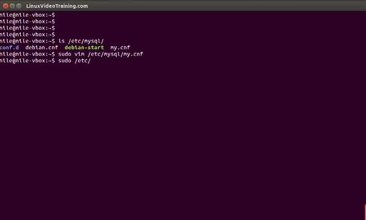 Стандартные пути расположения my.cnf в Linux-дистрибутивах