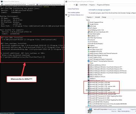 Типичные задачи, которые невозможно выполнить без.NET Core SDK