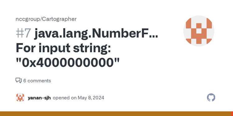 Что вызывает NumberFormatException при работе с числами