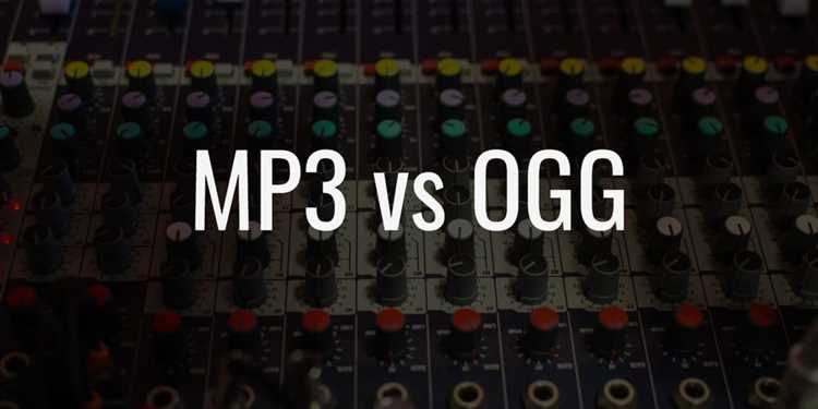 Ogg или mp3 что лучше Ogg или mp3 что лучше