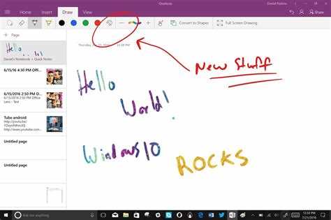Onenote for windows 10 что это