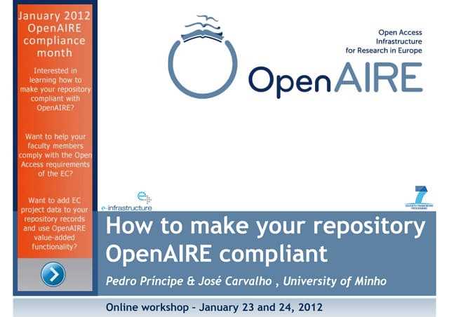 Обзор структуры OpenAIRE Specific Metadata
