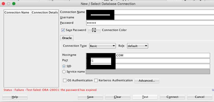 Проверка результата и повторный вход без ошибки password expired