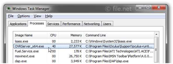 Ovrserver x64 exe что это