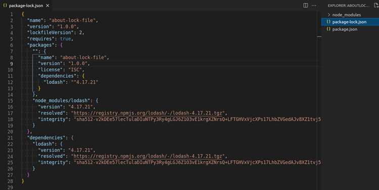 Как package-lock.json ускоряет установку зависимостей