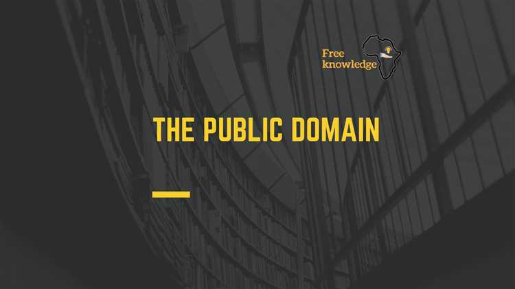 Различия между public domain и лицензиями Creative Commons