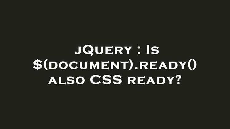 Ready jquery что это Ready jquery что это