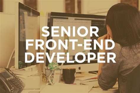 Основные обязанности Senior frontend developer