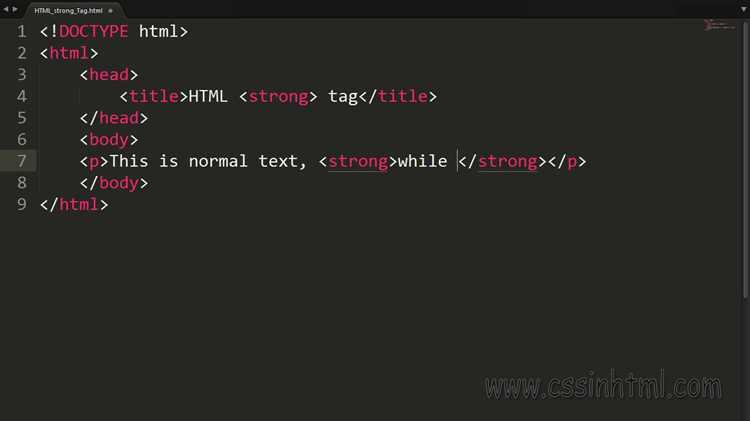 Strong html что это Strong html что это