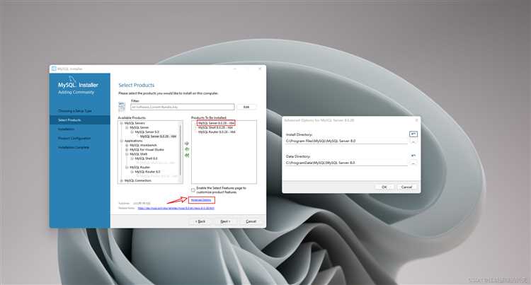Почему MySQL выдаёт ошибку The selected path already exists