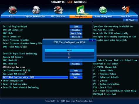 Настройка загрузки через UEFI вместо Legacy Support
