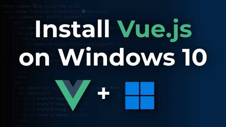 Проверка версии Node.js и npm перед установкой Vue.js
