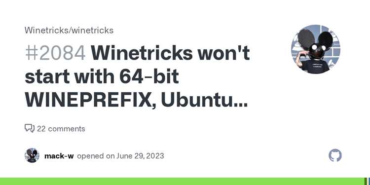 Wineprefix 32 bit как установить