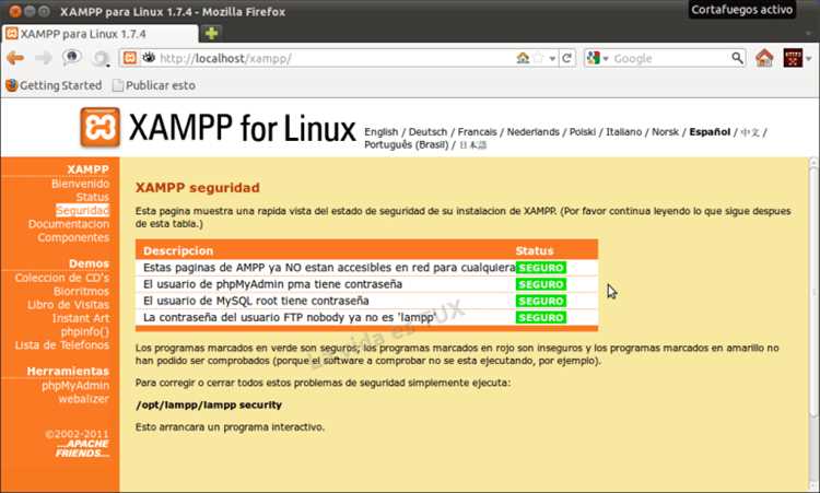 Xampp как добавить сайт linux Xampp как добавить сайт linux