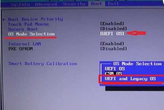 Какие файлы находятся внутри папки Boot