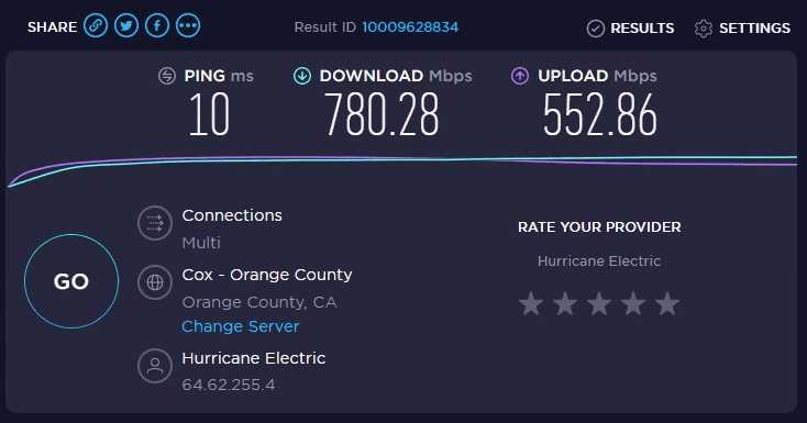 Как Speedtest выполняет тест загрузить на практике