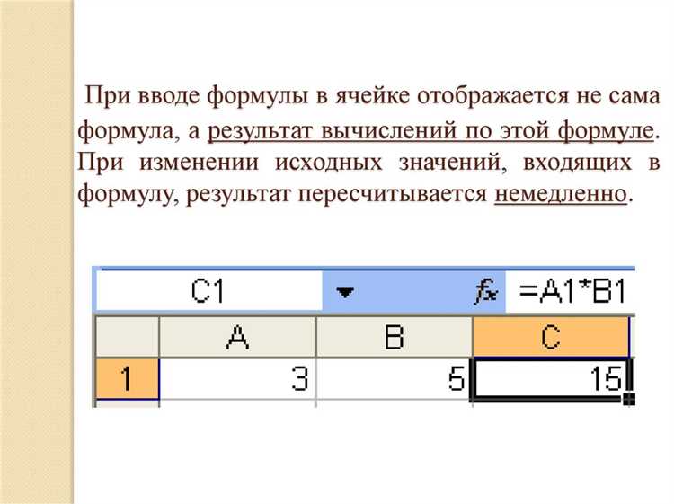 Что отличает формулу от других типов данных