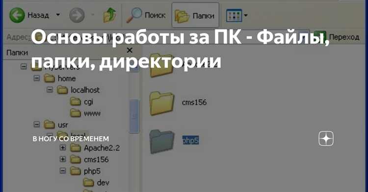 Что такое директория на компьютере