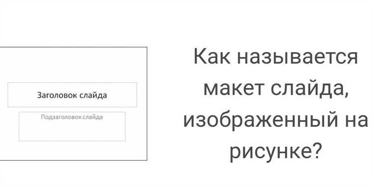 Что такое макет слайда кратко Что такое макет слайда кратко