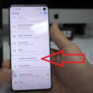 Выход из безопасного режима с помощью панели уведомлений Samsung