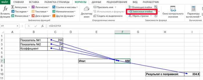 Использование сочетания клавиш Ctrl + ` для скрытия формул