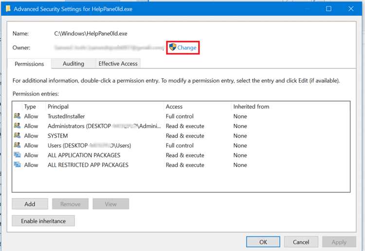 Ручная установка WinHelp.exe в Windows 10