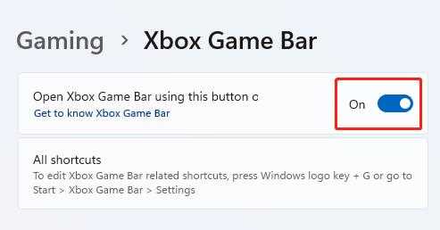 Восстановление Xbox Game Bar через Microsoft Store