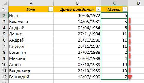Использование массива структур для сортировки значений
