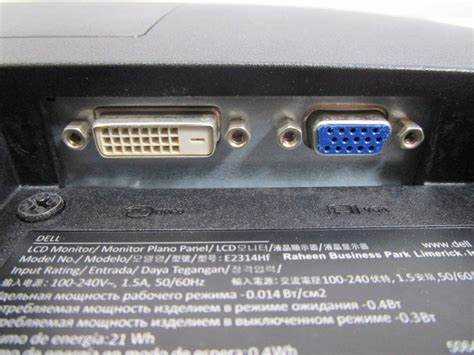 Подключение монитора через HDMI, DisplayPort или VGA