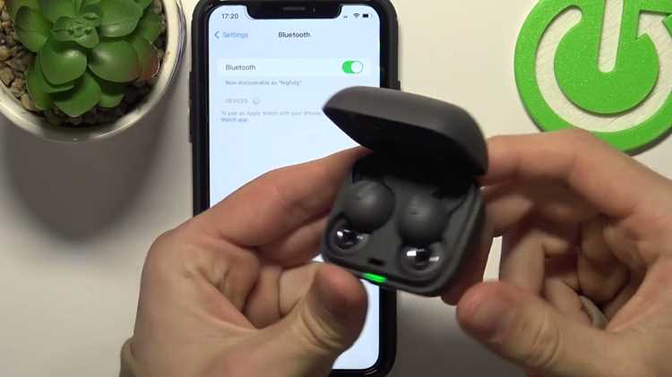 Подключение наушников Honor через меню Bluetooth iPhone