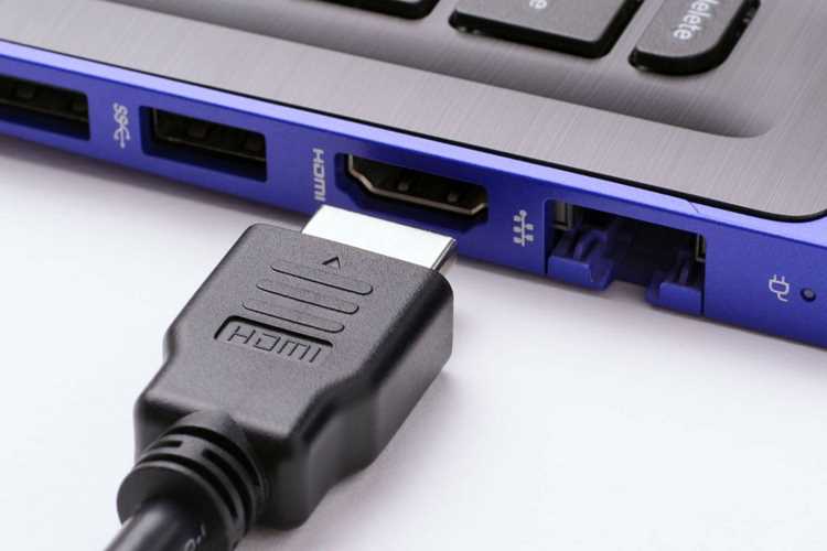 Как подключить ноутбук через hdmi