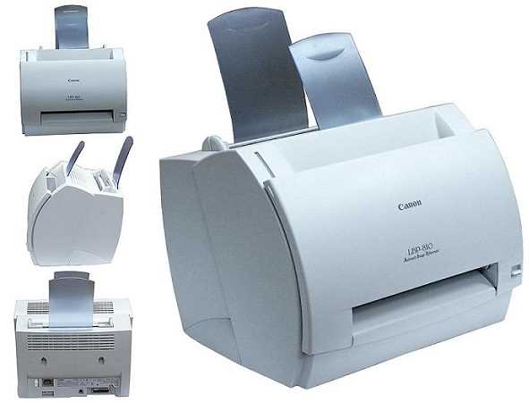 Как подключить принтер canon lbp 810