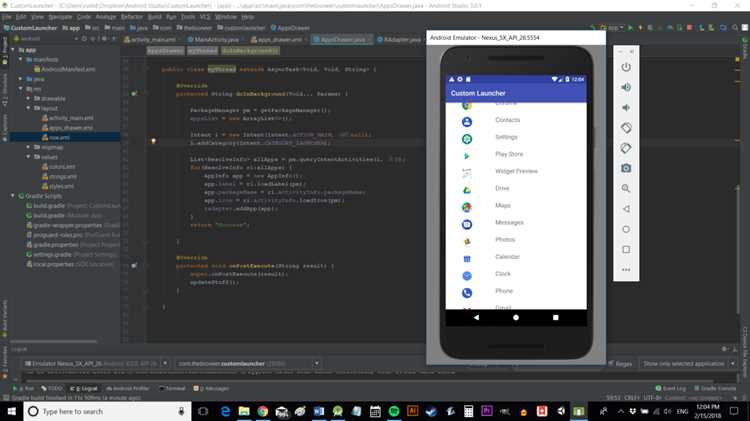 Использование командной строки для проверки версии Android Studio