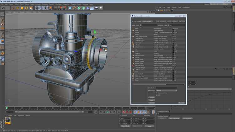 Импорт и экспорт форматов .obj в Cinema 4D