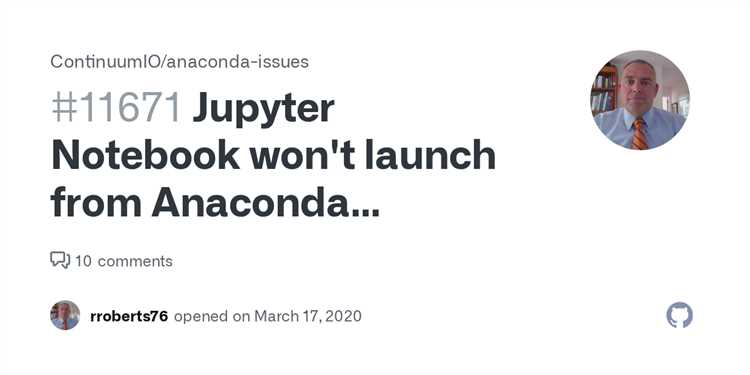Почему не открывается jupiter notebook через anaconda