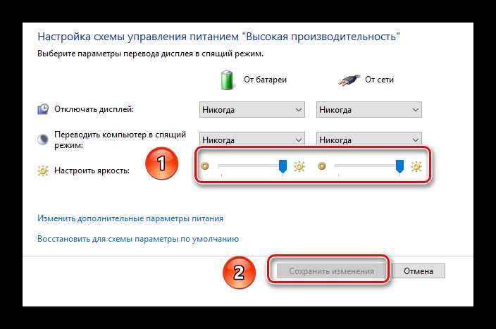 Влияние адаптивной яркости и сенсоров освещенности