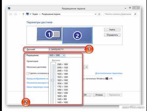 Почему разрешение экрана не соответствует монитору